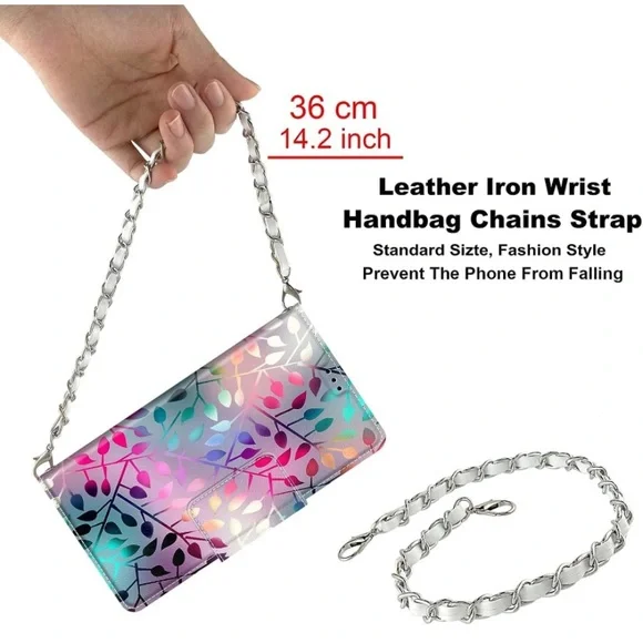 New KENHONER Case for iPhone 13 Pro Max Wallet Case, - Picture 2 of 7